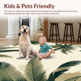 Serene Tropical Landscape Decor(Beige)