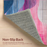 Artistic Abstract Pink Blue Fusion(Pink)