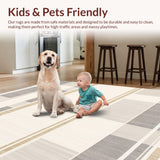 Modern Abstract Striped(Beige)