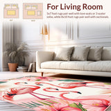 Vibrant Tropical Nature Scene(Pink)