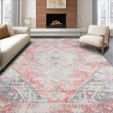 Artful Grey Symmetrical Composition(Pink)