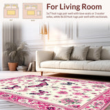 Playful Retro Floral(White)