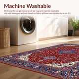Bold Color Blocked Geometric Artistry(Red)