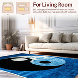 Cultural Harmony Circular Motif(Blue)
