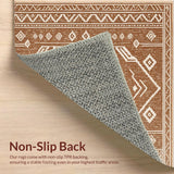 Southwest Aztec Non Slip(Brown)