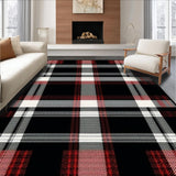 Chic Rustic Plaid Arrangement(Black)