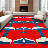 Retro American Flag Motif(Red)