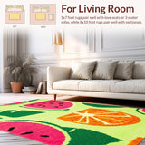 Cute Retro Inspired Fruity Motif(Green)