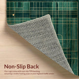 Modern Abstract Area Deep Green & Gold(Green)