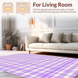 Sleek Modern Ogee Patterned Look(Ivory)