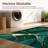 Modern Abstract Patterned Elegance(Green)