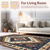 Stylish Modern Patterned Composition(Blue)