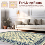 Transitional Floral Motif Elegance(Beige)