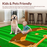 Child Friendly Vibrant Striped Display(Green)