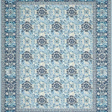 Elegant Pastel Floral Delight(Blue)