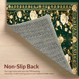 Floral Castle for Little Girl Room(Green)