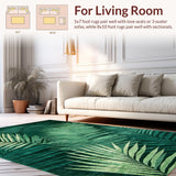 Lush Green Fern Motif(Green)