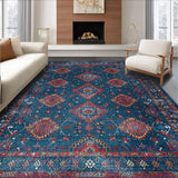 Vibrant Floral Vintage Charm(Blue)