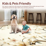 Bloom Harmony Beige Area Floral Serenity Low Pile(Beige)