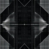 Sleek Abstract Linear Arrangement(Black)