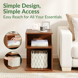 ODIKA Tokyo S Minimalist 3 Tier End Table - ODIKA