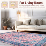 Contemporary Blue Tones Design(Pink)