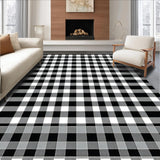 Inviting Earthy Plaid Fusion(Black)