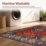 Luxurious Colorful Woven(Red)