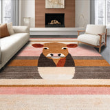 Playful Highland Cow Artistry(Pink)