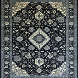 Chic Monochrome Geometric Arrangement(Black)