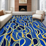Contemporary Gradient Swirls(Blue)