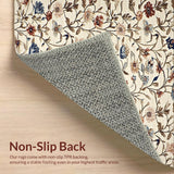 Maximalist Earthy Floral Composition(Beige)