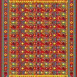 Colorful Modern Abstract Design(Red)