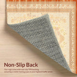Exotic Zoulou Boho Animal Print Area Ivory Terracotta Brown Beige(Beige)