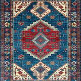 Detailed Blue Tiled Arrangement(Blue)