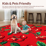 Playful Fruit Motif Aesthetic(Red)