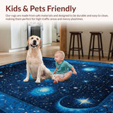 Modern Interstellar Journey Motif(Blue)