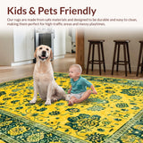 Chic Vintage Symmetrical Design(Yellow)