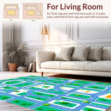 Colorful Traffic Themed Learning(Blue)
