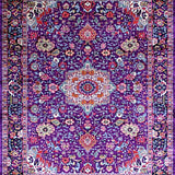 Eclectic Pastel Abstract Design(Purple)