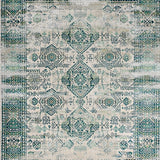 Stylish Distressed Lattice Visual Appeal(Beige)