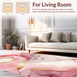 Trendy Abstract Pink Gold Vortex(Pink)