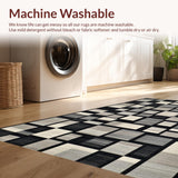 Bold Earthy Geometric Motif(Gray)