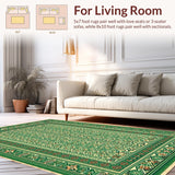 Rust Green Dining Room Home Office Area(Green)