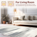 Minimalist Contemporary Wavy Composition(Gray)