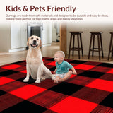 Whimsical Plaid Design Element(Red)