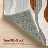 Artful Contemporary Linear Design(Beige)