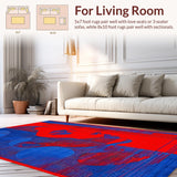 Abstract Figurative Colorful Composition(Red)