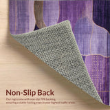 Machine Area with Abstract Artwork(Purple)