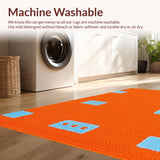 Abstract Modern Geometric Aesthetic(Orange)